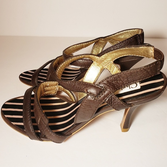 Christian Lacroix Shoes Christian Lacroix Slingback Leather Sandals